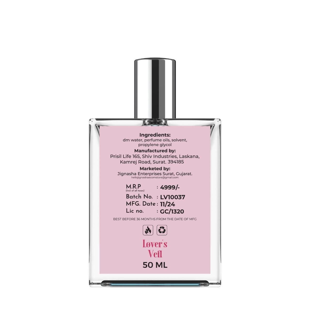 Lover?s Veil Eau De PREMIUM Perfum 100 ML Pack of 2