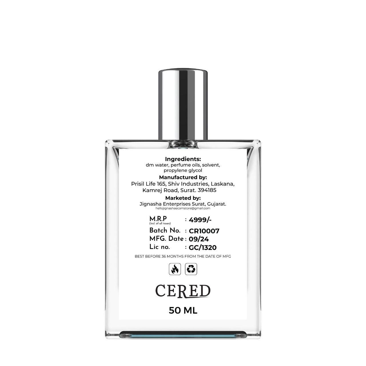 CERED Aventus PREMIUM Perfume 50ML
