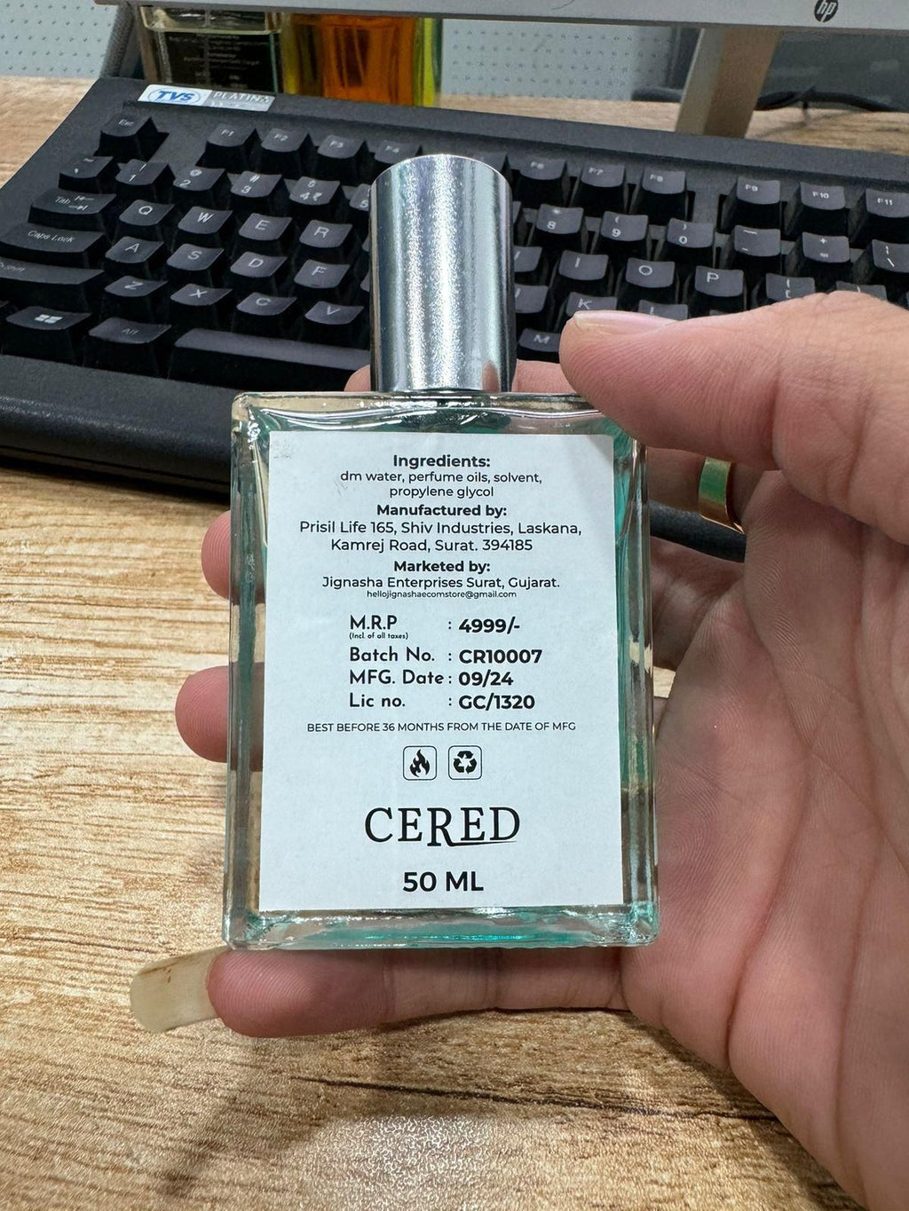 CERED Aventus PREMIUM Perfume 50ML
