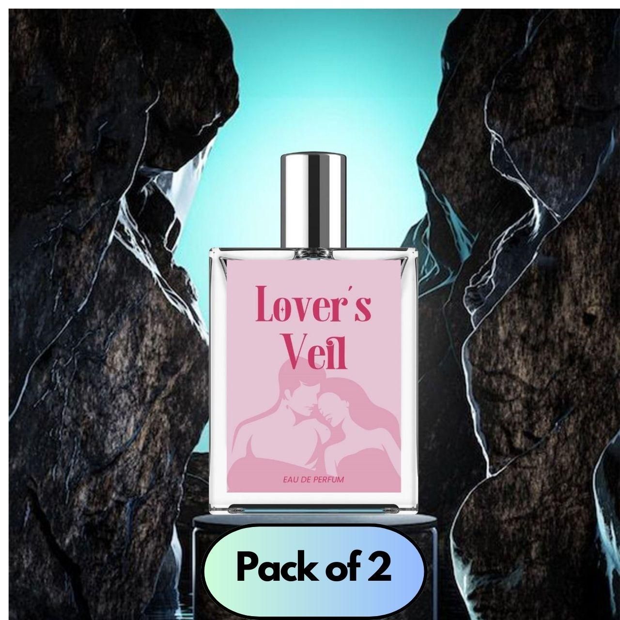 Lover?s Veil Eau De PREMIUM Perfum 100 ML Pack of 2